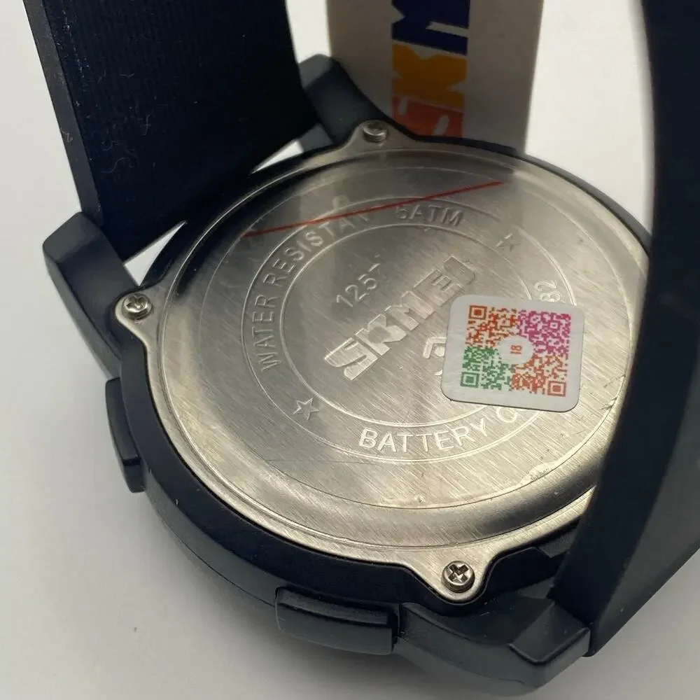 SKMEI 1257 Military Sports Watch - Digital LED, Water Resistant New Battery